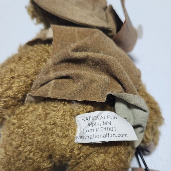 Mayfaire Collection Fisherman Teddy Bear Plush Hat Bucket Fish Stuffed Animal - Picture 5 of 6